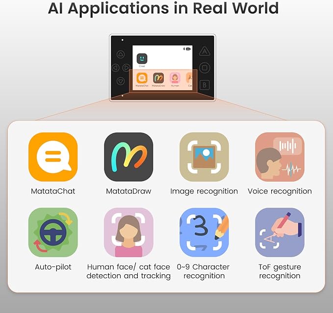 Nous AI Robot for Kids Ages 12+, STEM Coding Robot for Boys and Girls with Scratch & Python Programming, Robot Building Kit for Kids to Build Your Own AI Robot