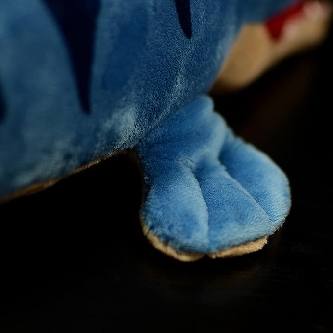 Tiny Heart Simulation Mosasaur Plush Toy, 17 Inch Mosasaur Dragon Stuffed Animals Realistic Doll Home Decor Collectibles Soft for Kids Boys