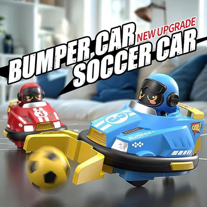 OBEST Multiplayer Remote Control Bumper Car, 2 Pack, RC Car with Ejection Doll, Interactive Toys for Parents and Kids