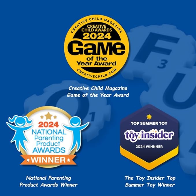 Game, Word Puzzle for Adults, Family, and Kids, Fun Game for Ages 8+, Travel Size, 1-4 Players