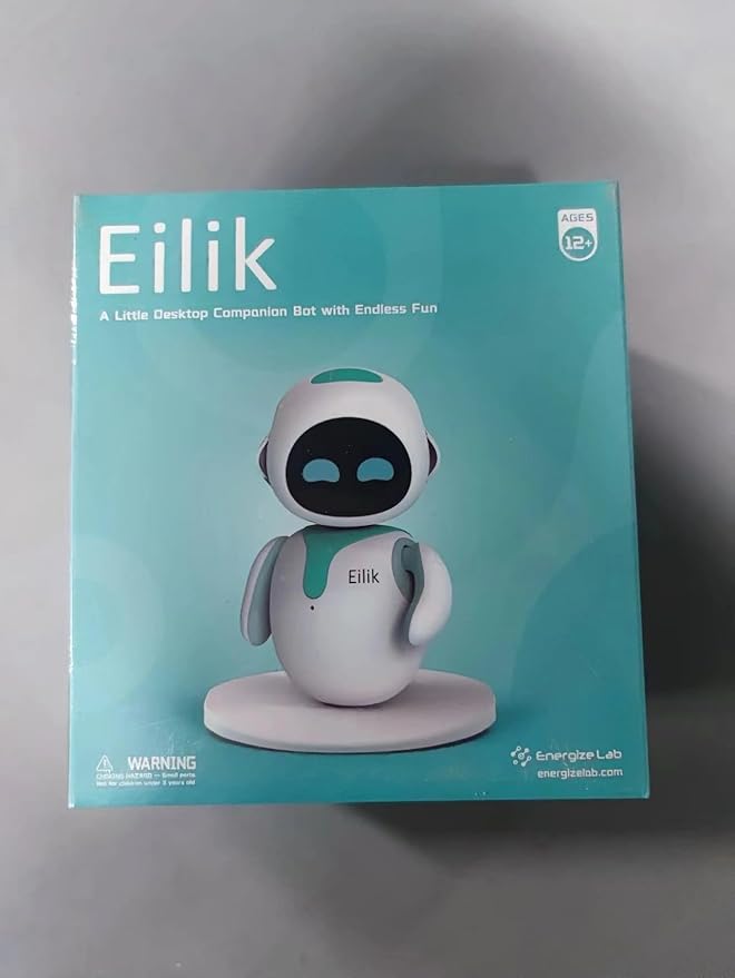 Eilik – Cute Robot Pets for Kids and Adults, Your Perfect Interactive Companion at Home or Workspace, Unique Gifts for Girls & Boys.