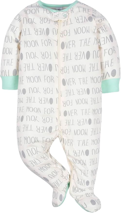 Gerber Baby Boys 4 Pack Sleep 'N Play Footie