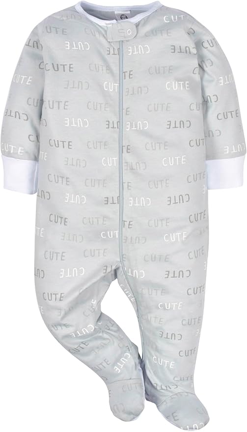 Gerber Baby Boys 4 Pack Sleep 'N Play Footie