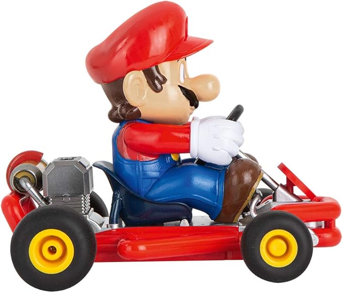 Carrera 200989 RC Official Licensed Kart Pipe Kart Mario 1:18 Scale 2.4 Ghz Remote Radio Control Car with Rechargeable LiFePO4 Battery - Kids Toys Boys/Girls
