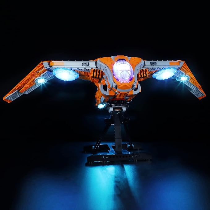 Lightailing Led Light for Lego 76193 The Guardians’ Ship Building Blocks Model - NOT Included The Model Set