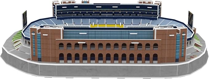 Pro-Lion 3D Jigsaw Puzzle of Michigan Wolverines Stadium -106 Pieces | Home of Michigan Wolverines | NCAA Football Gifts for Age 7+