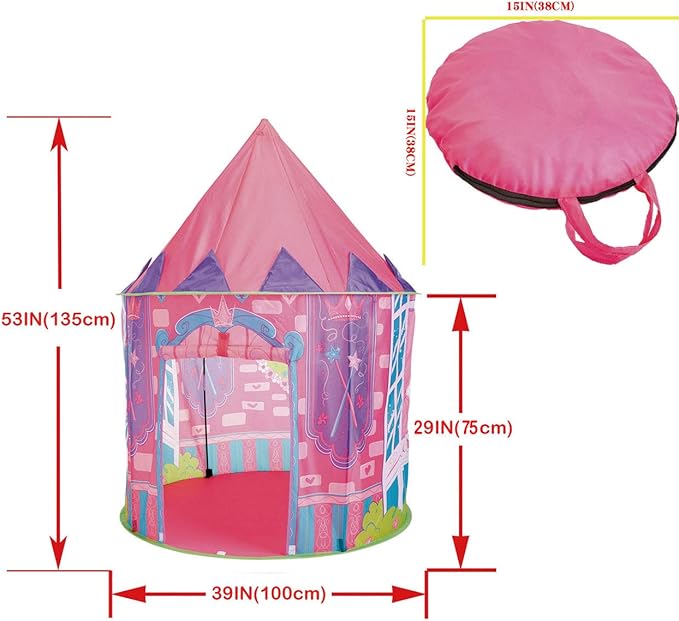 Kidodo Play Tent for Kids Toy Children Pop Up Tent Kids Playhouse Indoor