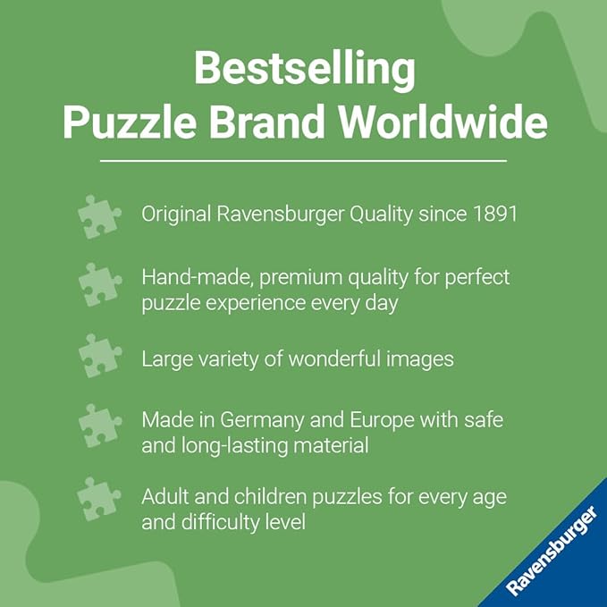 Ravensburger The World 200 Piece Puzzle for Kids - Every Piece is Unique, Pieces Fit Together Perfectly