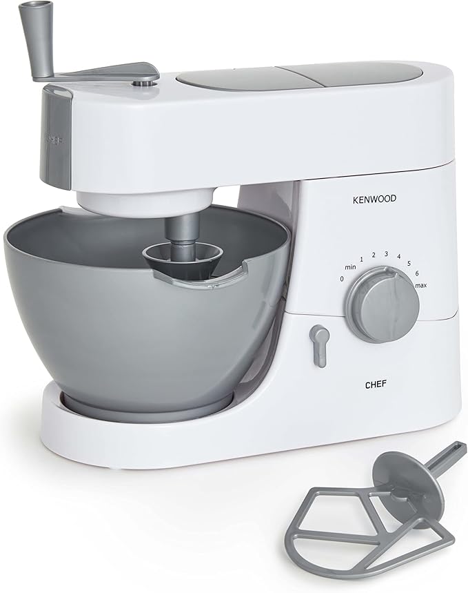 CASDON Kenwood Mixer | Toy Food Mixer for Children Aged 3+ | Perfect for Budding Bakers Who Enjoy Mixing Real Food!