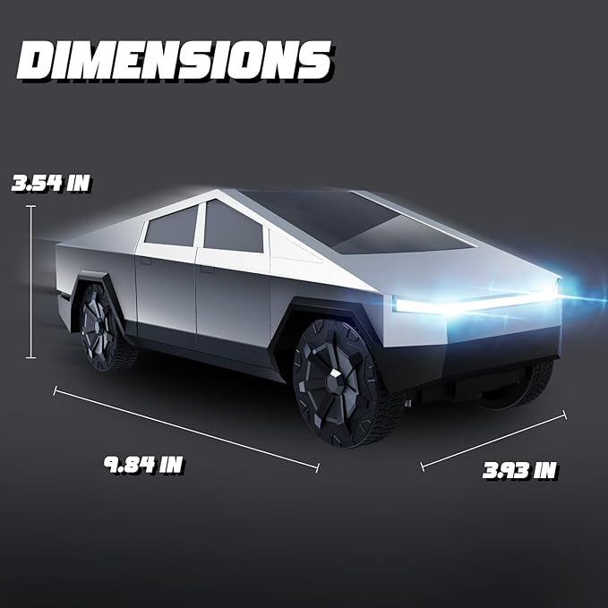 1:24 RC Car Toys - All Terrain High Speed Remote Control Car with Light and Loadspace, Electric Vehicle Toys for Kids, Gifts for Kids, Boys and Girls