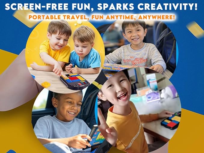 Super Slide Games, Puzzle Games - with 500+ Levels, Electronic Brain Games - STEM Learning Toy, Brain Teaser Puzzle Fun for All Ages