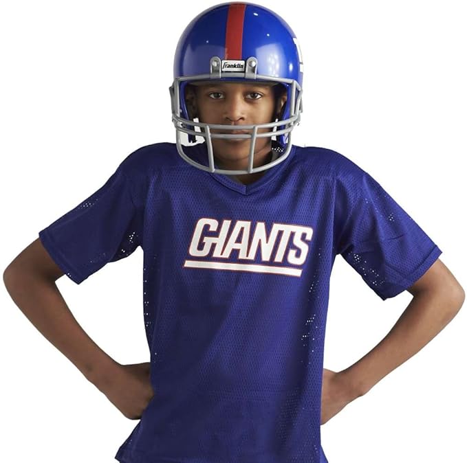 Franklin Sports NFL Youth Football Uniform Set for Boys & Girls - Includes Helmet, Jersey & Pants with Chinstrap + Numbers
