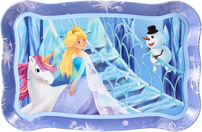 Golray Tea Party Set for Little Girls Toys, 49Pcs Kid Tin Tea Set & Luxury Food Playset & Carry Case, Kitchen Pretend Play Toy 3-5 Years Toddler Girls Birthday Gift