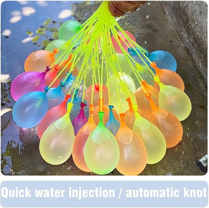 Water for Kids Adults Balloons with Refill Kits Quick Fill Balloons Set Summer Splash Party Easy Quick Fun Outdoor Backyard Summer Water Toys for Pool （1332PCS)