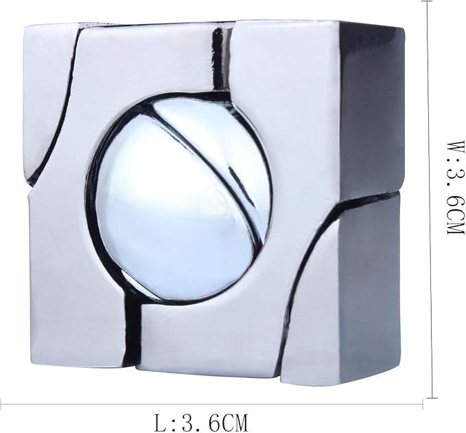 Brain Teaser Puzzle for Adults Puzzles Metal Hole Lock Adult Educational Toy Jigsaw IQ Puzzle (Orange)