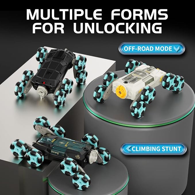 ATHLERIA 8WD Gesture Sensing Rc Stunt Car Toys for Ages 8-13,Hand Remote Control Cars-Double Sided 360°Rotating,Coolest Christmas Birthday Gifts Ideas for Boys Girls Kids Teens 8 9 10 11 12+ Year