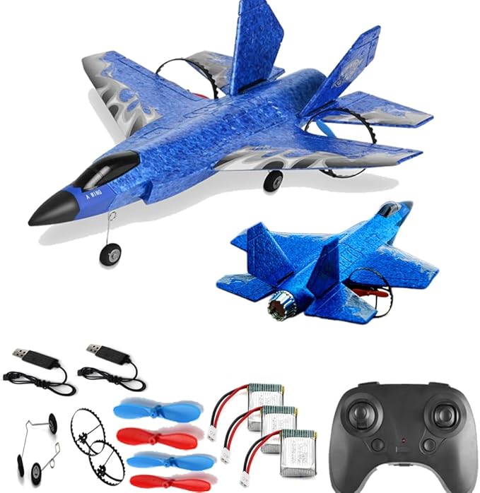 RC Plane, F-35 Jet Plane Remote Control Glider Airplanes,2 Channel 2.4GHZ Remote Control Plane Aircraft,RC Airplane Easy to Fly for Adults Beginners
