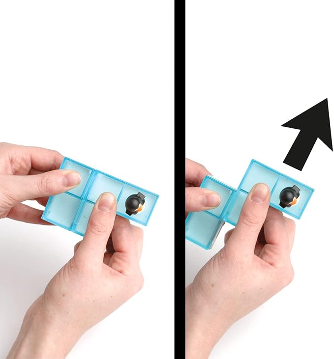 SmartGames Penguins on Ice - A Sliding Cognitive Skill-Building Puzzle Game for Ages 6 - Adult