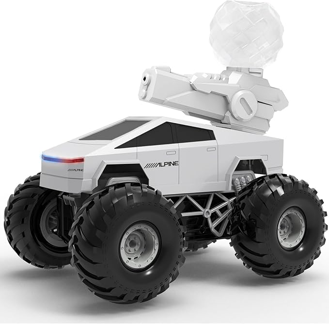 2-in-1 Trucks Toy-1/16 Remote Control Monster Trucks Toy, Amphibious 4WD All Terrain Off-Road Waterproof Pickup, 2.4GHZ Vehicles,RC Cars for Boys Age 6 7 8 9 10-12+