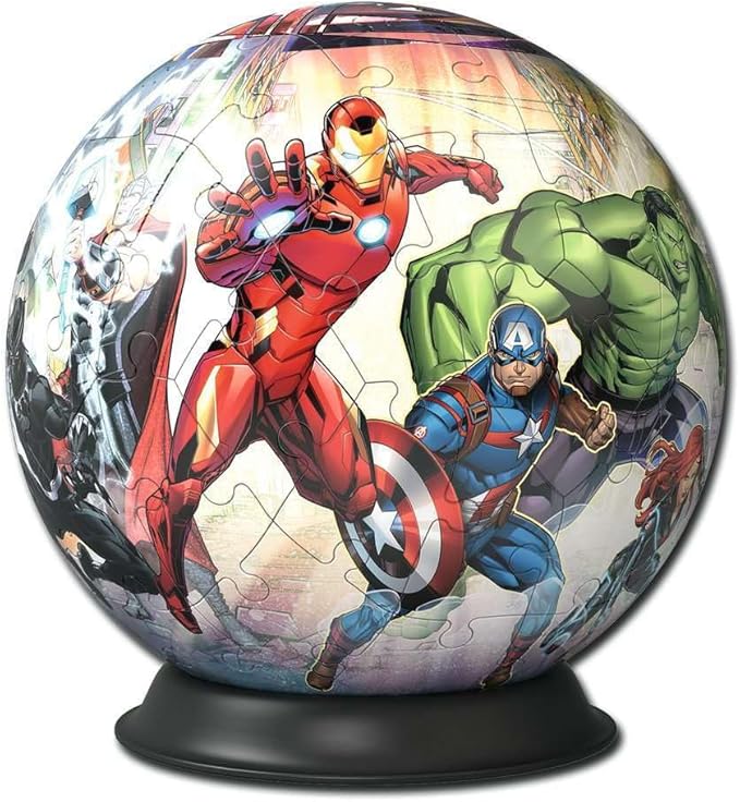 Ravensburger Marvel Avengers 3D Jigsaw Puzzle for Kids Age 6 Years Up - 72 Pieces - No Glue Required