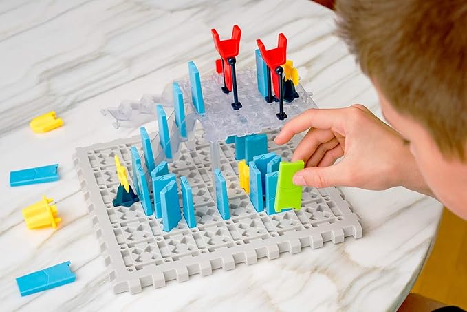 Think Fun 44001012 ThinkFun Domino Maze STEM Toy and Logic Game for Boys and Girls Age 8 and Up - Combines the Fun of Dominos With the Challenge of a Puzzle