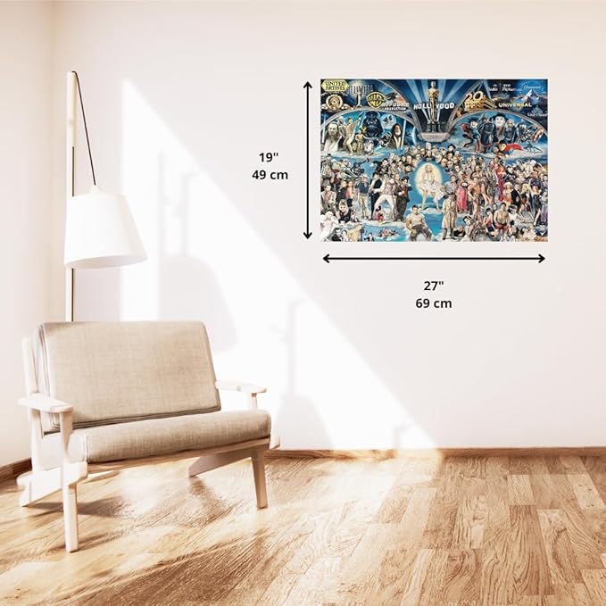 Hollywood – 1000 Piece Jigsaw Puzzle by Schmidt Spiele – Kids and Adults Ages 12+