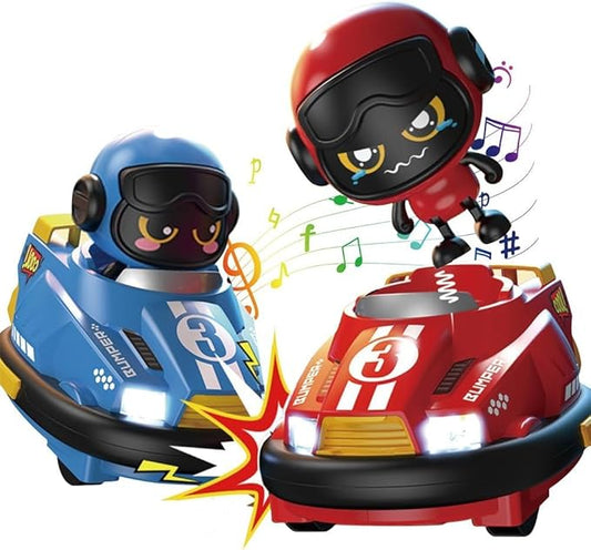 OBEST Multiplayer Remote Control Bumper Car, 2 Pack, RC Car with Ejection Doll, Interactive Toys for Parents and Kids