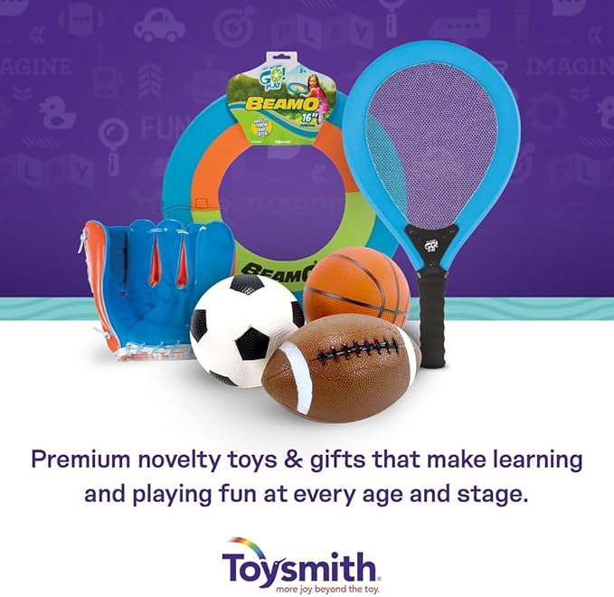 Get Outside Go! Easy Catch Ball & Glove Set Super Sport Outdoor Active Play Baseball by Toysmith (Packaging May Vary) Small