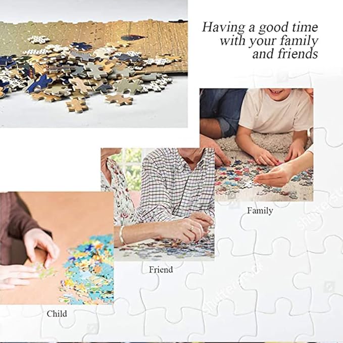 Adults Kids 500 Pieces Jigsaw Puzzle Bible Verse Love The Lord Your God with All Your Heart Puzzle Challenging Educational Fun Family Games Toys Gifts for Home Kitchen Decor Family Activities