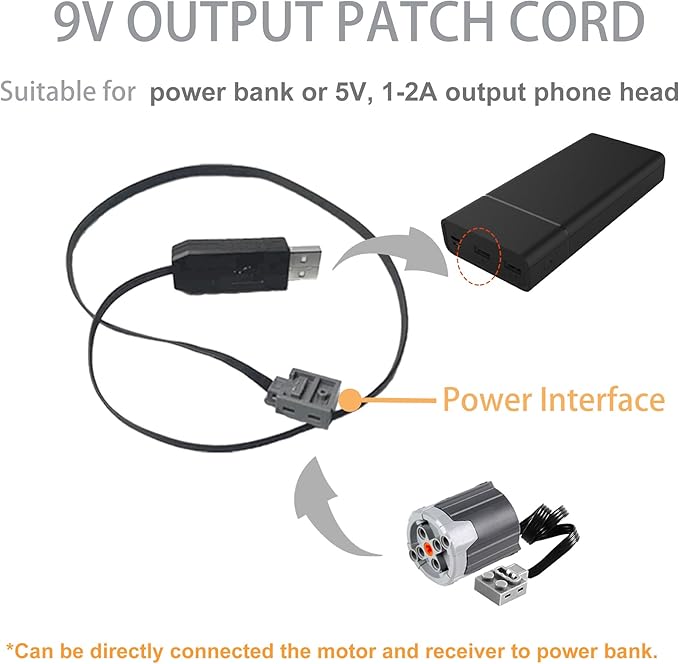 54PCS Power Function Motor Kit, Infrared Remote Control&Battery Pack Motor Set, Compatible with Lego Technic Sets, New Light Gray Electric Functions Motors and Gears, Kid&Adult