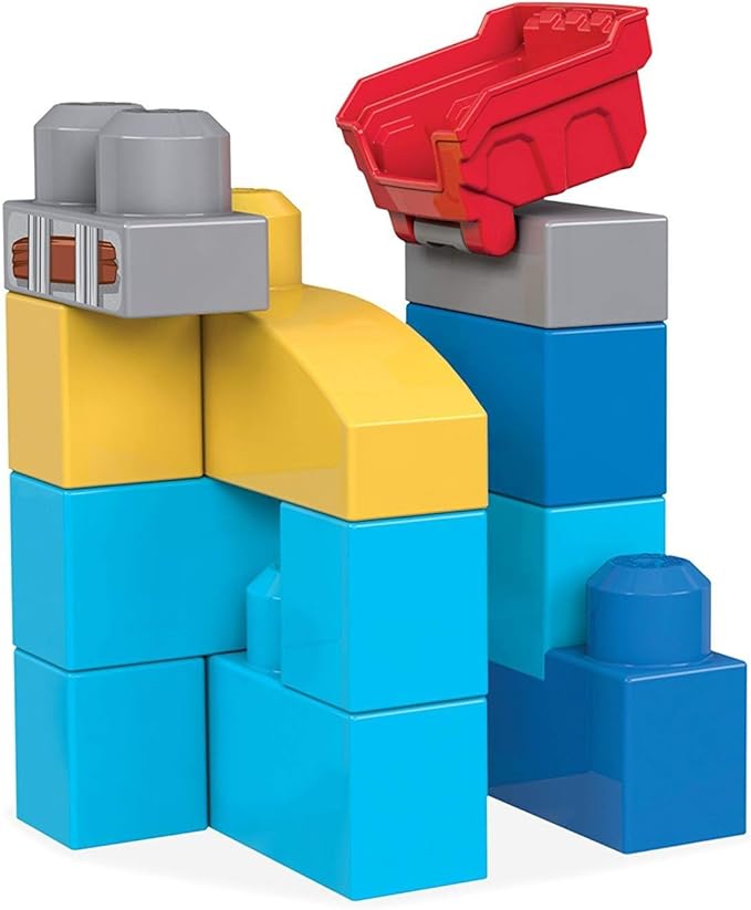 Mega Bloks Thomas & Friends Blue Mountain Team-Up with Big Building Blocks, Building Toys for Toddlers (21 Pieces)