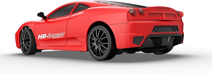 Remote Control Car RC Drift Car 2.4GHz 1:24 Scale 4WD 15KM/H High Speed Model Vehicle with LED Lights Drifting Tire Racing Sport Toy Car for Adults Boys Girls Kids Gift 2Pcs Rechargeable Batteries