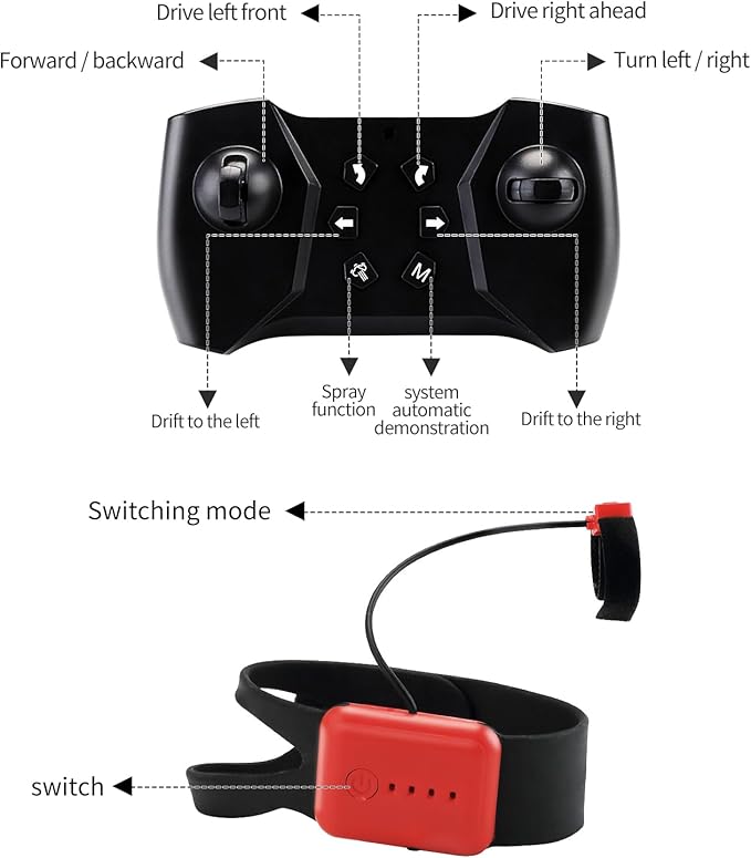 RC Gesture Sensing Stunt Car,2.4GHz 4WD Remote Control Car with Cool Light,Double Sided Rotating Off Road Vehicle 360 Degree Flips Cars for 6-12 Year Old Boys Girls Birthday Presents [Pink]