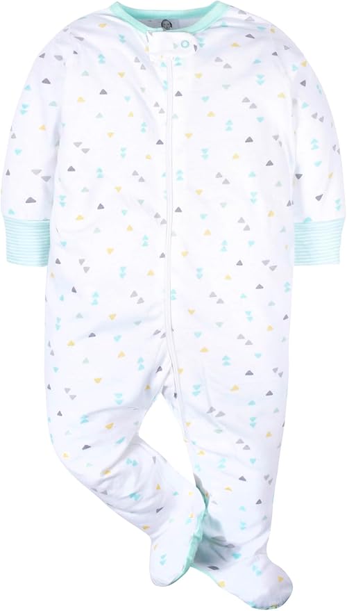 Gerber Baby Boys 4 Pack Sleep 'N Play Footie