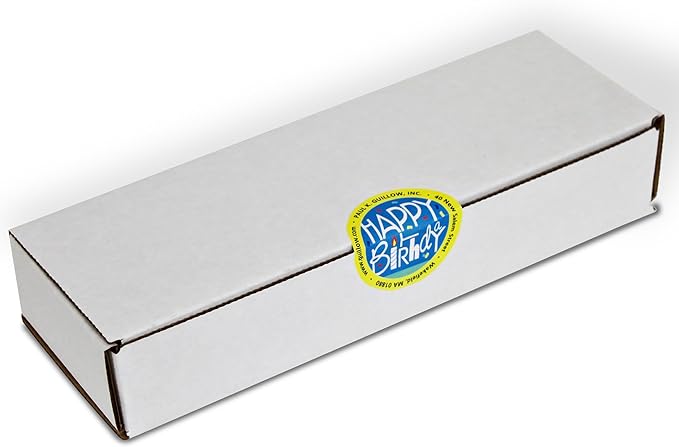 Guillow's 12" Balsa Glider Planes: Happy Birthday - 6 Pack Bundle - Flying Airplane Building Kit, Assemble & Decorate Wooden Gliders, Party Craft Kids Ages 8+