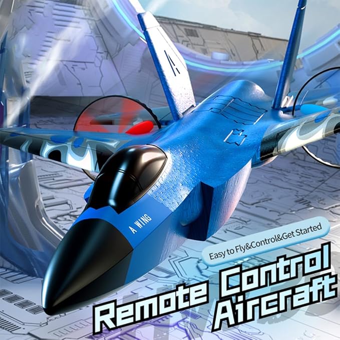 RC Plane, F-35 Jet Plane Remote Control Glider Airplanes,2 Channel 2.4GHZ Remote Control Plane Aircraft,RC Airplane Easy to Fly for Adults Beginners