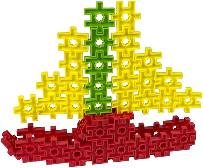 KADU DA Seaside Splash 226 Piece Set - STEM/STEAM Building + Construction Toy, for Open + Imaginative Play