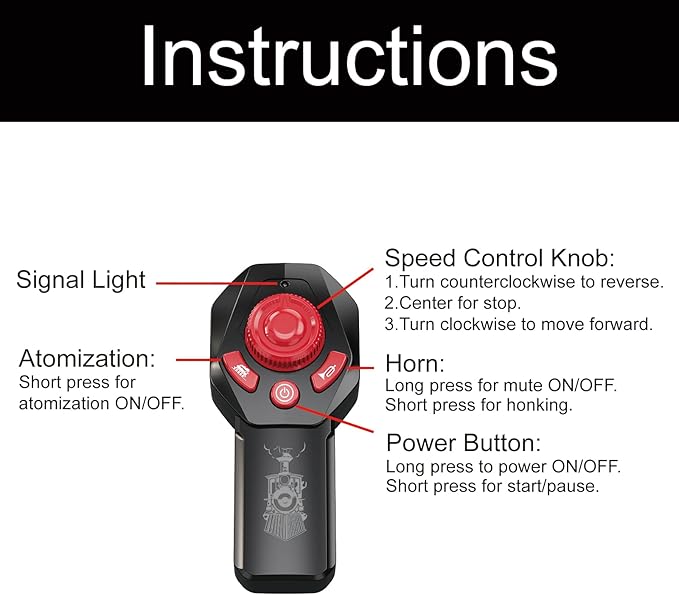 Train Set for Kids - Electric Remote Control Train Track Around Christmas Tree, Steam Locomotive Engine Train Railway Kits w/Smoke, Light & Sounds, Christmas Toys Gifts for 3 4 5 6 7 8 Year Old Kids