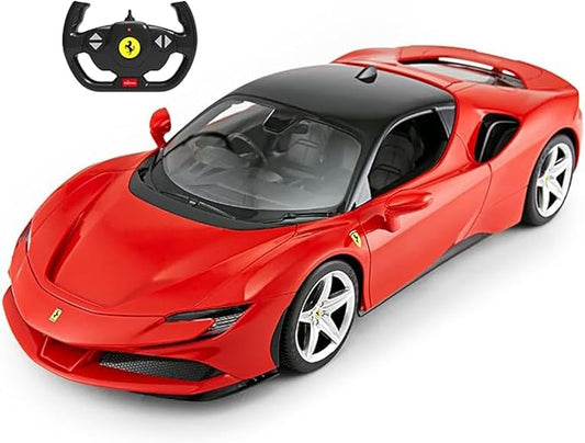 PowerTRC Official Licensed Ferrari RC Car, Ferrari Toy Car, Ferrari SF90 1:14 Scale Official Licensed Model Sports Car RC Cars for Boys Age 8-12