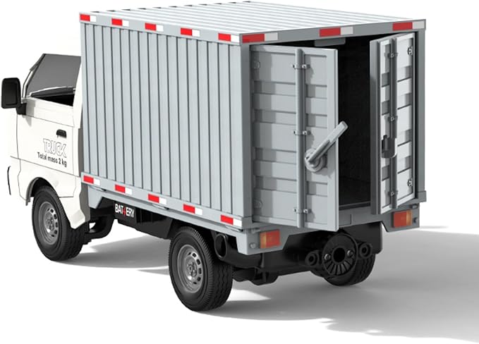 RC Car 1/16 RC Drift Car RTR Remote Control Racing Pickup Truck 2WD Truck Drift Crawler Off Road 2.4G with Spray Music and Light Vehicle Hobby Grade Toy Model for Kids and Adult (White-2)