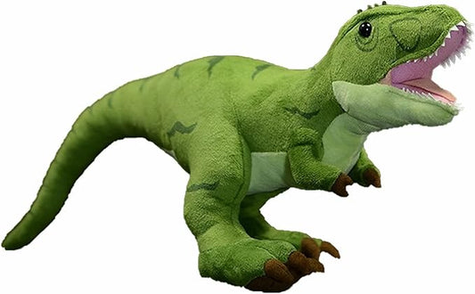 Tiny Heart Simulation Tyrannosaurus rex Plush Toy, 19 Inch Tyrannosaurus rex Dragon Stuffed Animals Realistic Doll Home Decor Collectibles Soft for Kids Boys
