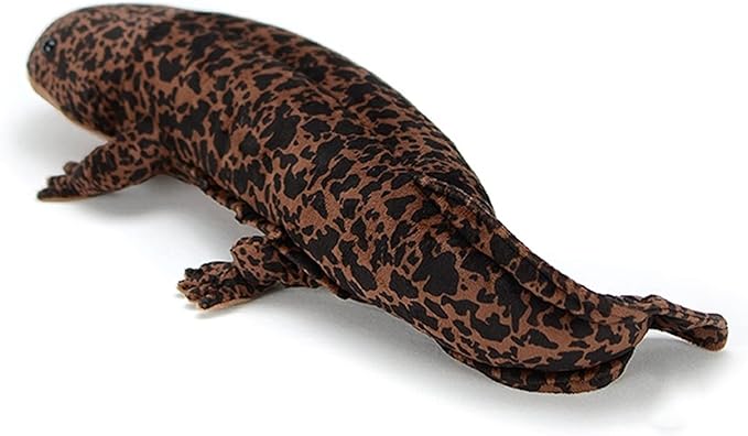 Tiny Heart Simulation Salamander Plush Toy, 19.68inch Soft and Cute Salamander Stuffed Animal Plush Toy Cute and Fun Children Gift Home Decoration Throw Pillow