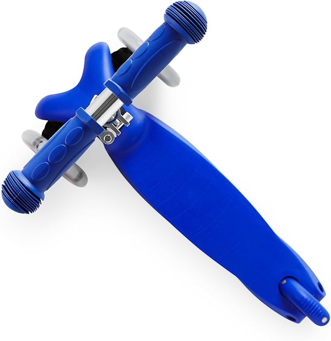 Kids 3-Wheel LED Kick Scooter - Adjustable Height, Lean-to-Steer for Boys & Girls Ages 3-8