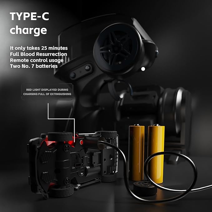 RC Drift Car 1/64 Scale Mini RC, 2.4Ghz Micro Turbo Racing 4WD Desktop Remote Control Rally Car with LED Lights for Adults Kid Toys Gift (AE86)