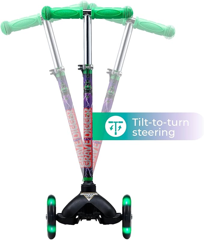 Scooter for Kids Ages 3-5 - Extra Wide Deck & Light Up Wheels, Self Balancing Kids Toys for Boys & Girls, Choose Your Favorite Character