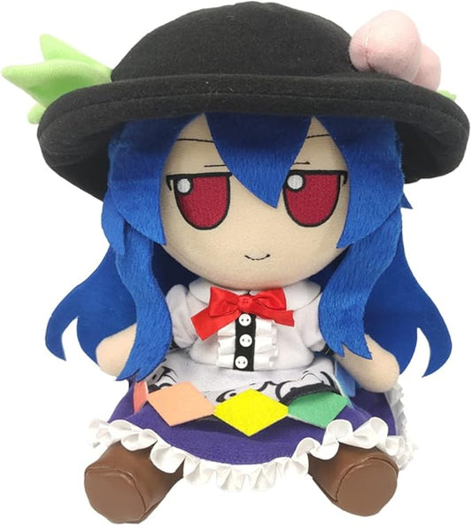 Anime Hinanawi Tenshi Fumo Plush Toy Doll Stuffed Plushie Project Figure Pillow Girls 20cm (Hinanawi Tenshi)