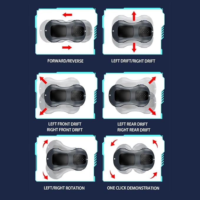 Remote Control Car, Gesture Sensing RC Sunt Car, 2.4GHz RC Drift Car for Kids with Spray Light and Sound, 360?Rotating Side Drifting RC Cars Birthday Gifts for Boys Girls, 3 Batteries (Black)