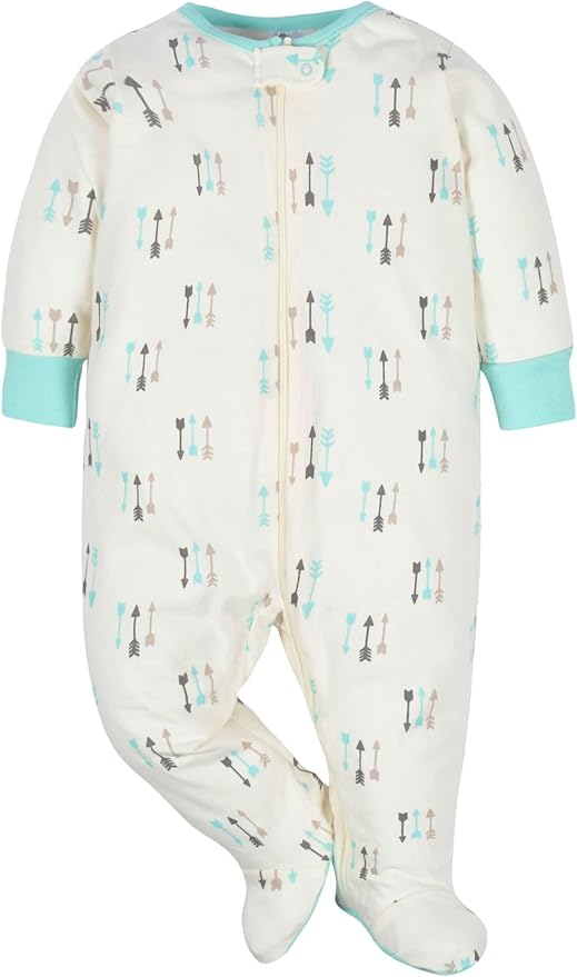 Gerber Baby Boys 4 Pack Sleep 'N Play Footie