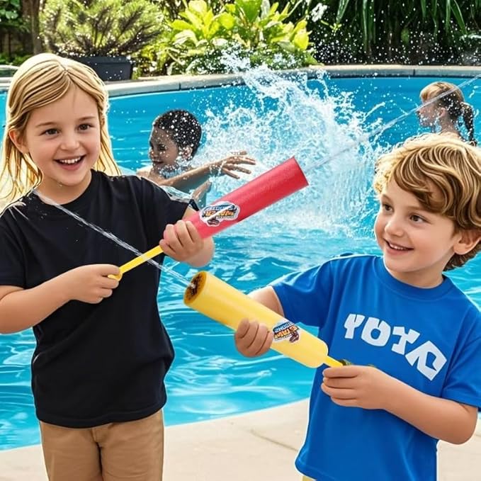 9 Pack Water Guns Pool Toys Summer Lake Pool Deals Game Blaster Outdoor Water Shooters Swimming Play Activities for Kids Teens Adults (9 Dinosaurs)
