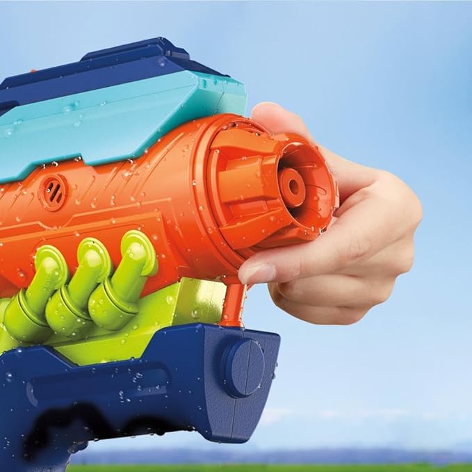 Nerf Super Soaker Power Drench XL Water Blaster, High Performance Pressurized Blasting, Easy Fill Station, Water Toys, Ages 8+